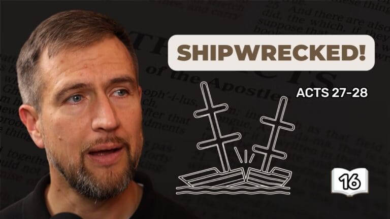 Paul’s Shipwreck and Journey to Rome || Acts 27-28 with Arlin Horst 276 Lives, A Storm, and a Shipwreck || Acts 27-28 with Arlin Horst Paul Saves 276 Lives || Acts 27-28 with Arlin Horst