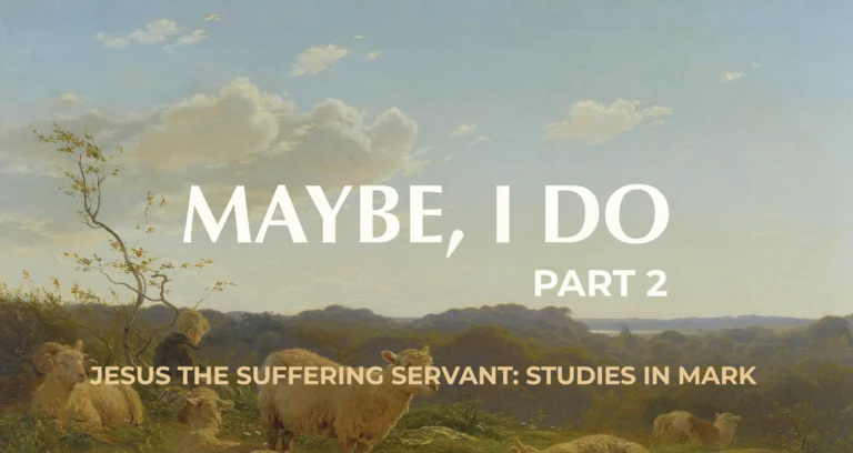 Maybe, I do || Divorce and Remarriage in Mark