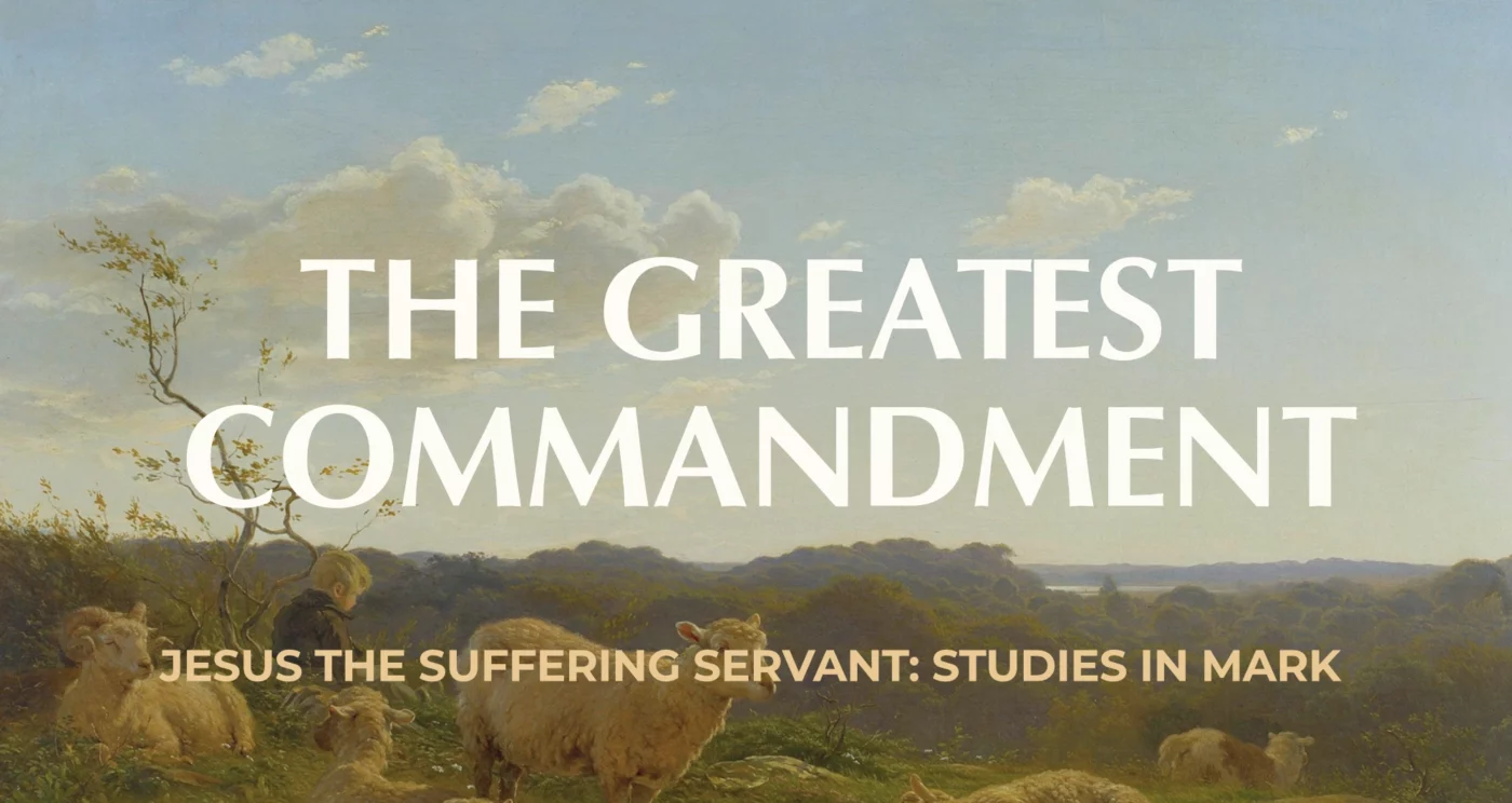 The Greatest Commandment || Mark 12:28-34