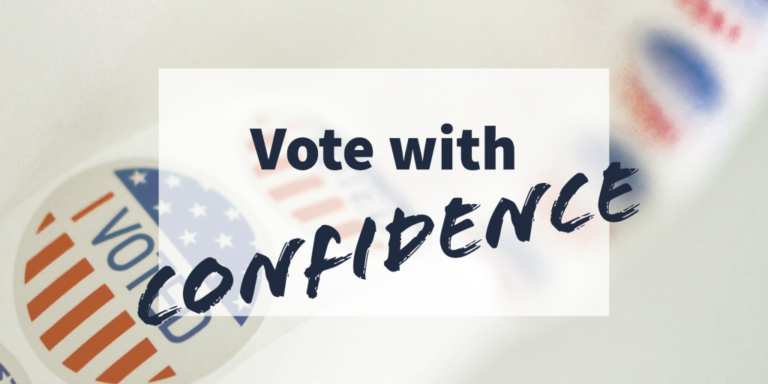 christian blog vote with confidence