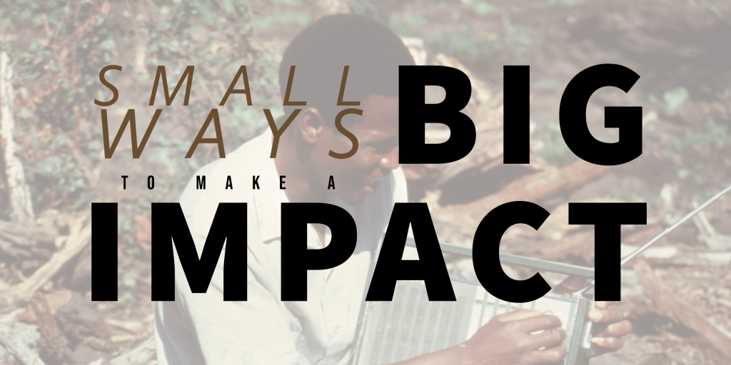 christian blogs small ways to make abig impact